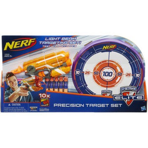 Nerf N-Strike Elite Precision Target Set with 10 Suction Darts in 2 different colors
