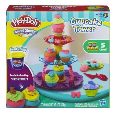 Play-Doh Sweet Shoppe Cupcake Tower Toy, Kids, Play, Children