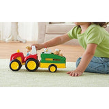 FisherPrice Little People Tow n Pull Tractor (Green Tractor)