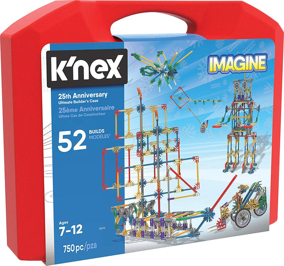K'NEX K`Nex - Imagine 25th Anniversary Ultimatebuilder's Case Building Kit, Varies By Model